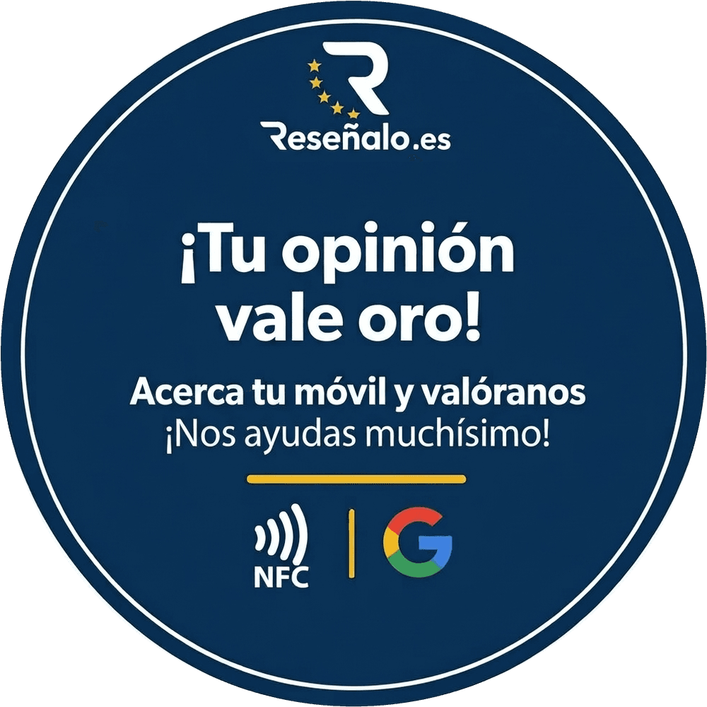 Disco NFC de Reséñalo